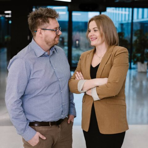 Właściciele spółki MG Cleaning, zajmującej się sprzątaniem biur w Krakowie