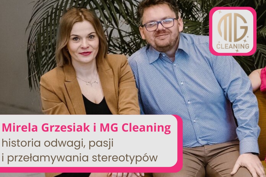 Historii Mireli Grzesiak w MG Cleaning