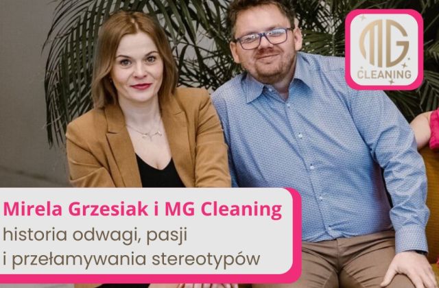 Historii Mireli Grzesiak w MG Cleaning
